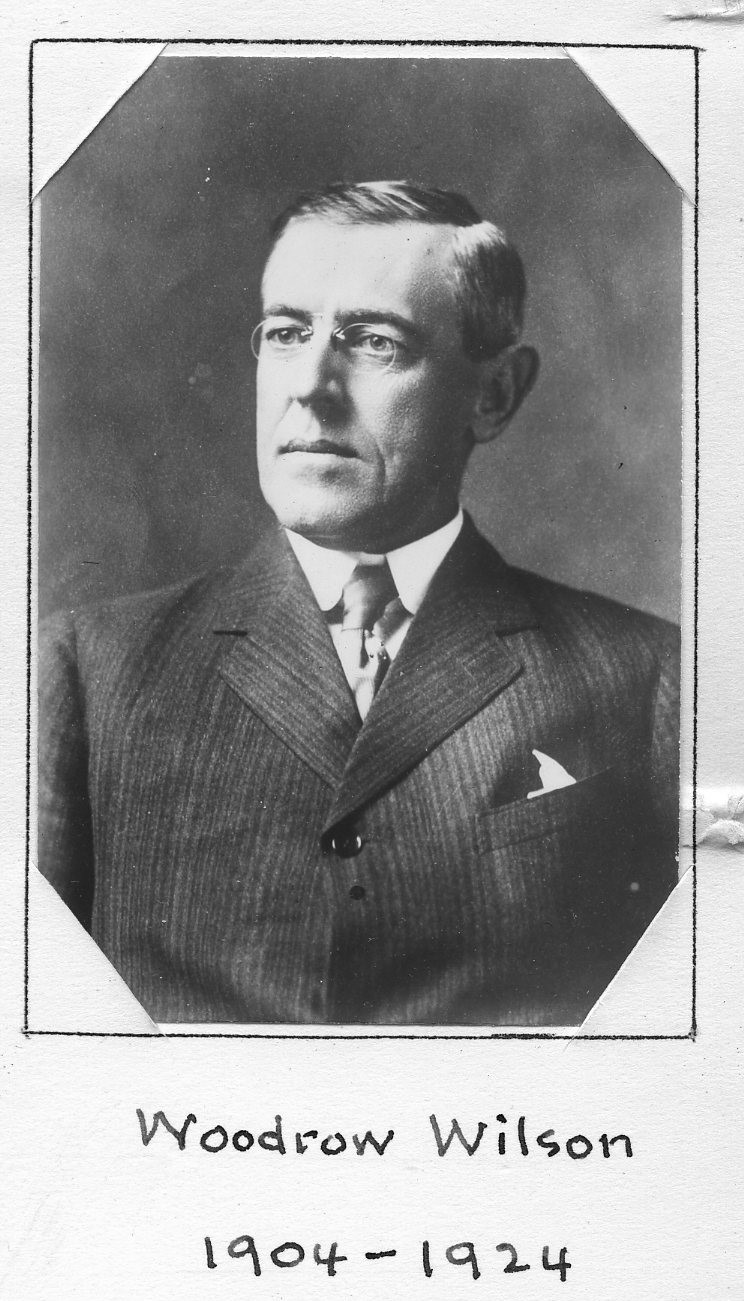 Member portrait of Woodrow Wilson